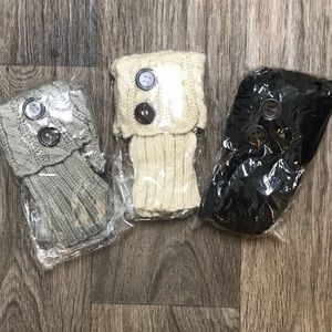 🔥3/$20 NWT Boot Toppers